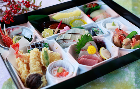 岡山県の仕出しは横綱へ